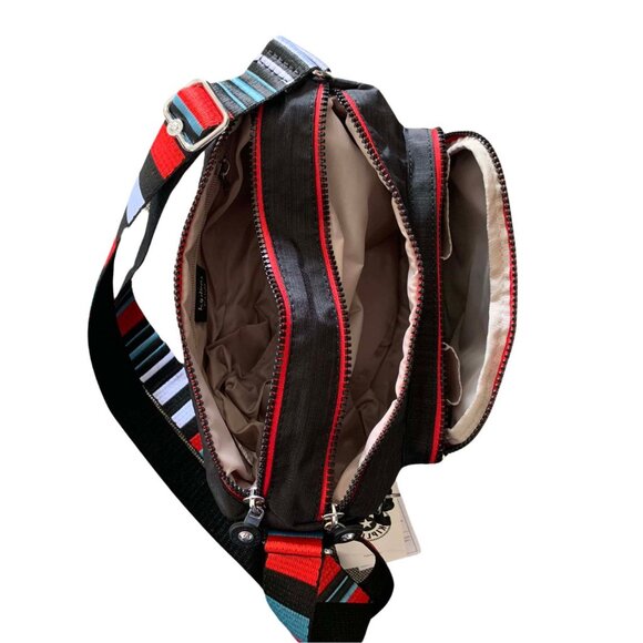 brand new Kipling vintage crossbody bag Reth medium black - Picture 3 of 8